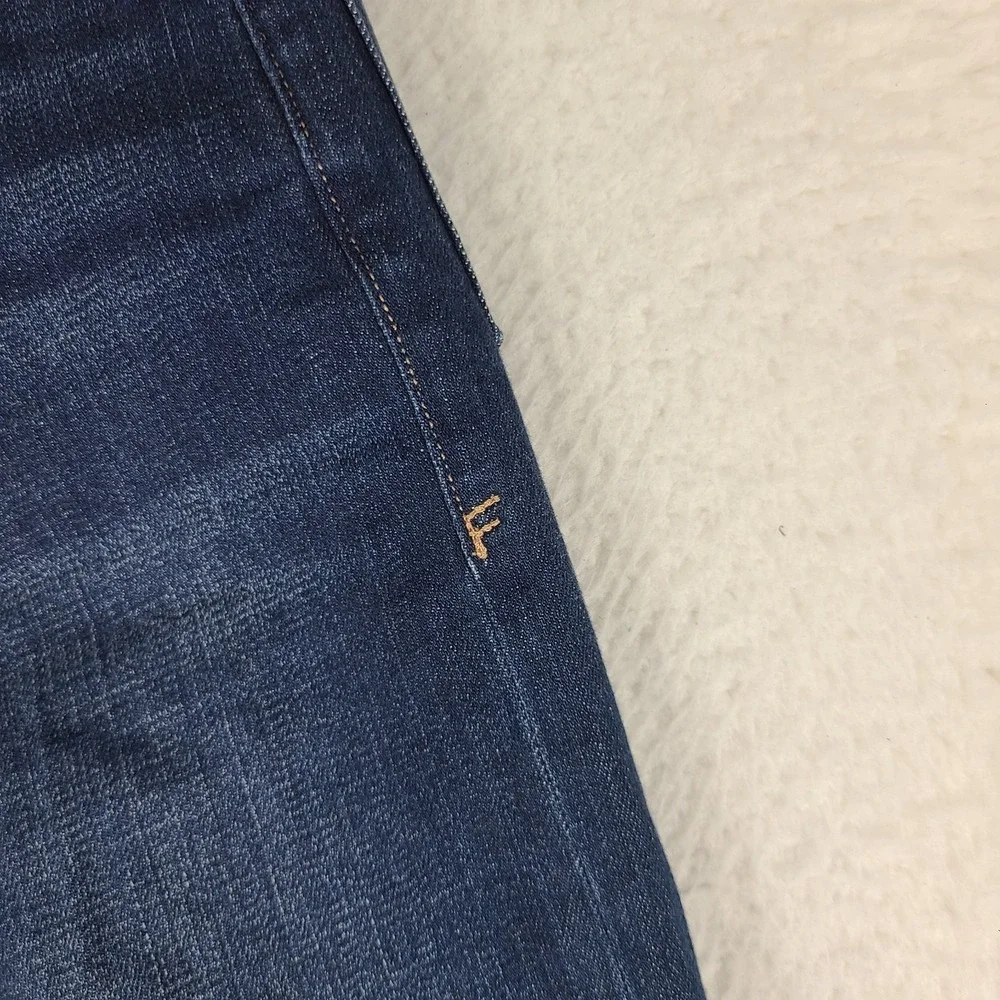FRAME Jeans Womens 26x27 Blue Le Nouveau Straight Dark Wash Denim - Picture 4 of 14